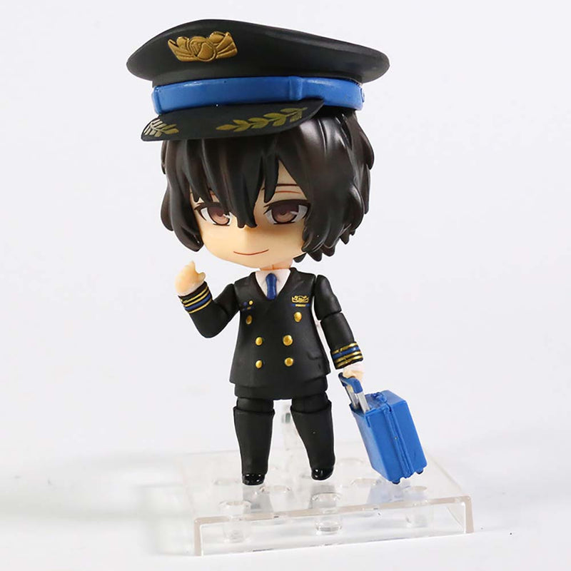 Stray Dogs Dazai Osamu 1414 Action Figure Collectible Model Toy 10cm