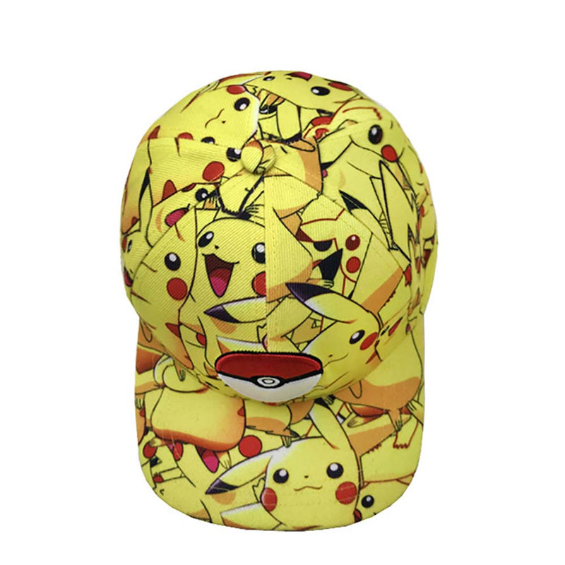 Students Fashion Creative Design Pokemon Printing Children'S Casual Baseball Cap - Toysoff.com