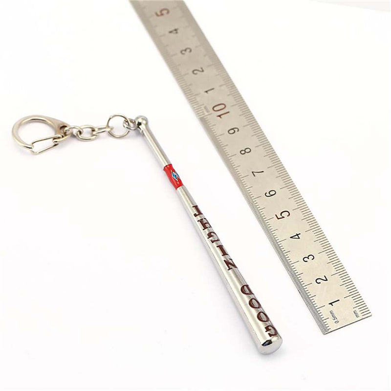 Suicide Squad Harley Quinn Baseball Bat Keychain Car Keyring Souvenir