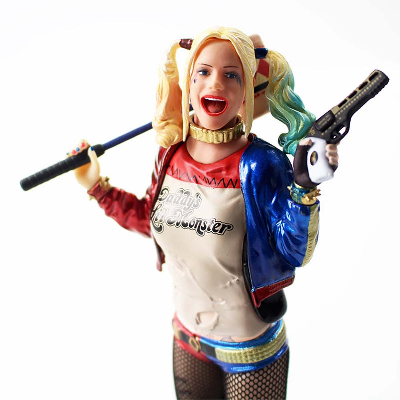 Suicide Squad Harley Quinn With Hammer and Gun Collectible Model 18CM - Toysoff.com