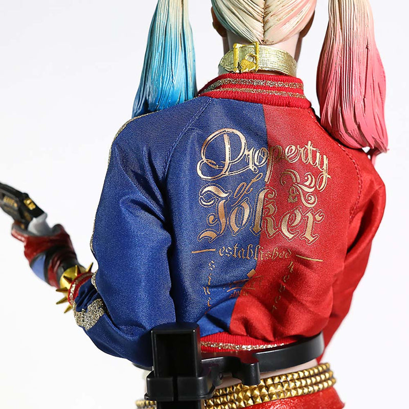 Suicide Squad Real Clothes Harley Quinn Action Figure Collectible Model