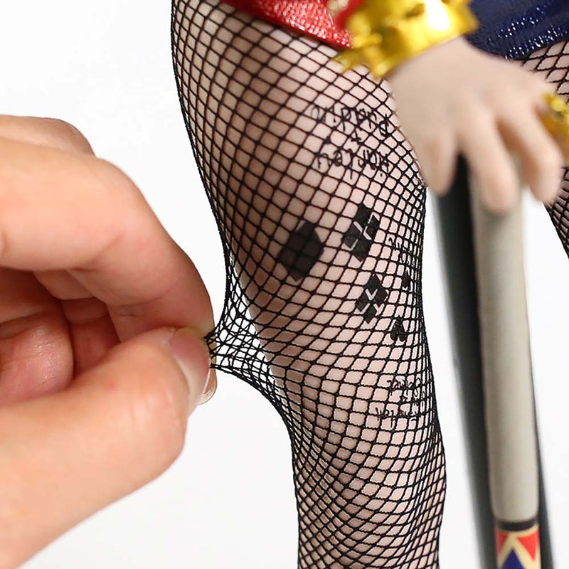 Suicide Squad Real Clothes Harley Quinn Action Figure Collectible Model