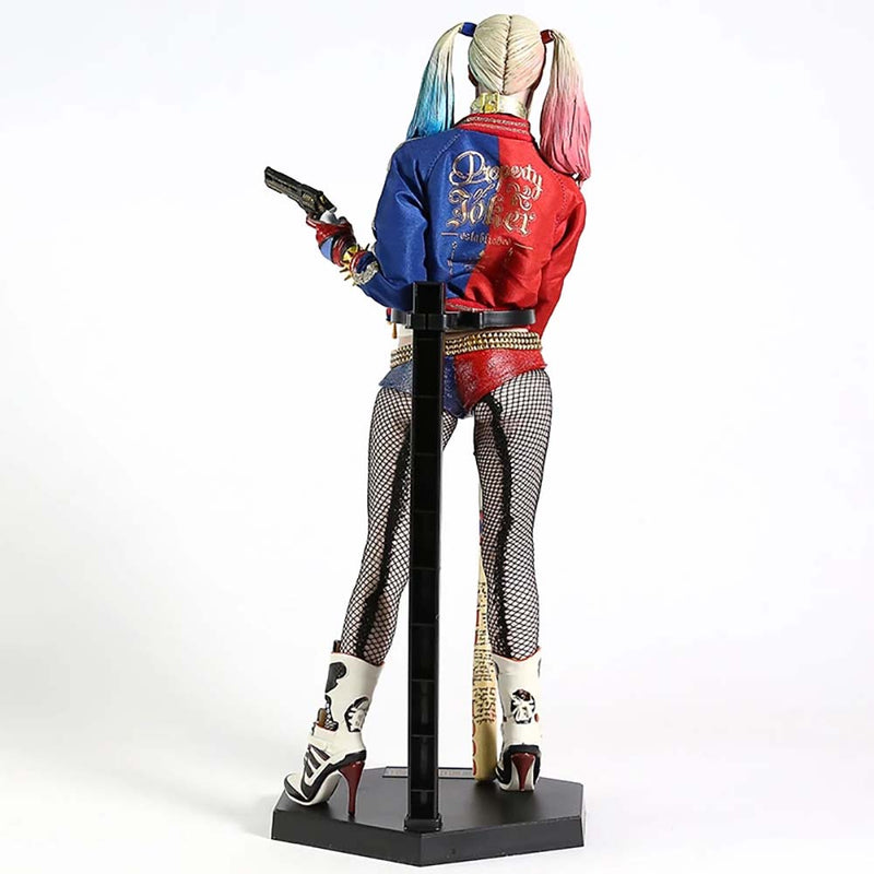 Suicide Squad Real Clothes Harley Quinn Action Figure Collectible Model