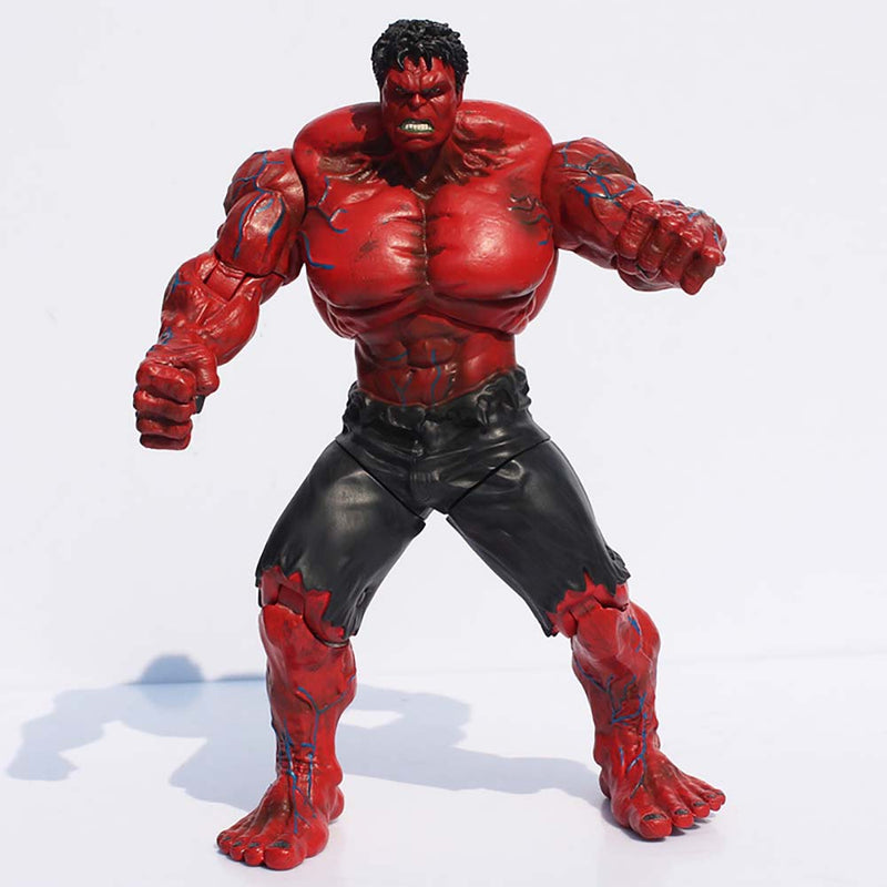 Super Hero Red Hulk Action Figure Collectible Model 25CM - Toysoff.com