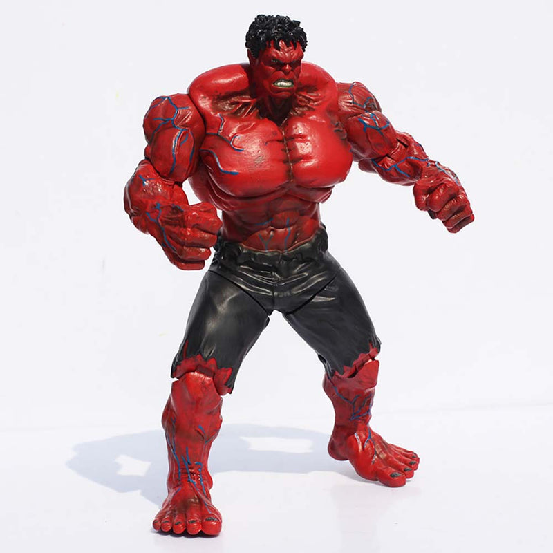 Super Hero Red Hulk Action Figure Collectible Model 25CM - Toysoff.com