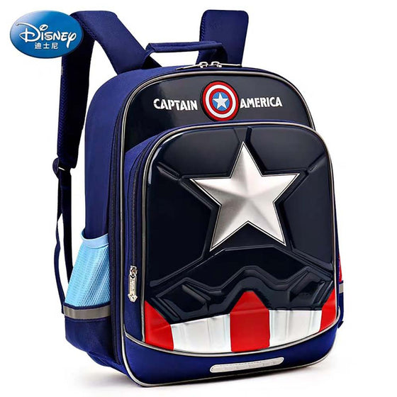 New Super Heroes Captain America Style Primary Students Schoolbag - Toysoff.com