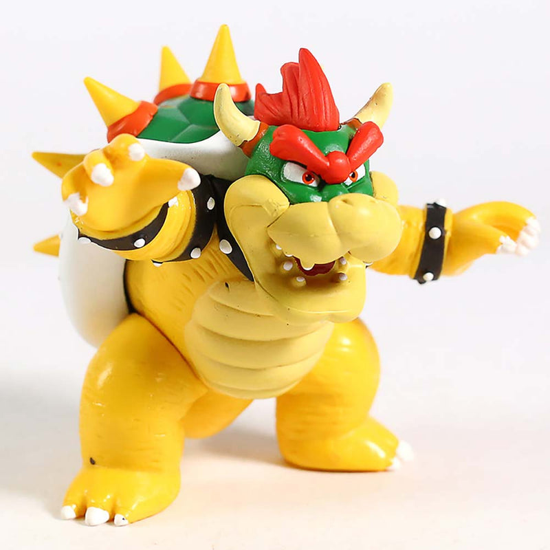 Super Mario Bros Bowser Action Figure Model Mini Kid Toy 9cm