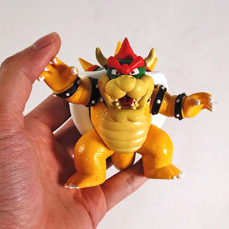 Super Mario Bros Bowser Action Figure Model Mini Kid Toy 9cm