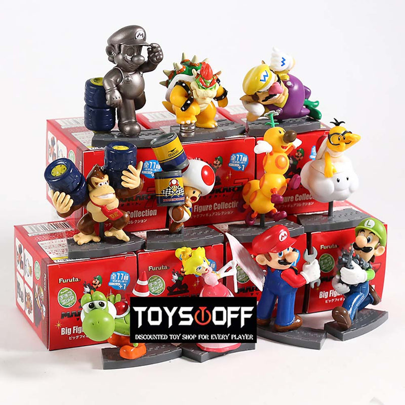 Super Mario Brothers Action Figure Model Mini Toy 11pcs 6cm