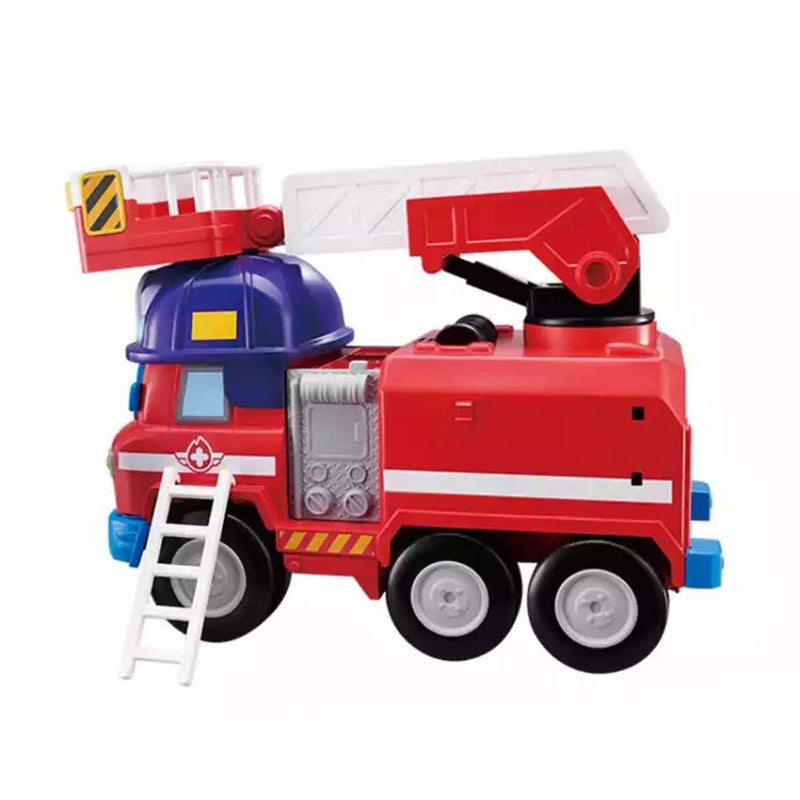 Super Wings Fire Truck Large Collectibles Sound And Light Set Toy