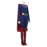 Supergirl Season 5 Kara Kent Uniform Jumpsuit Cloak Belt Boots Halloween Cosplay Costume - Toysoff.com