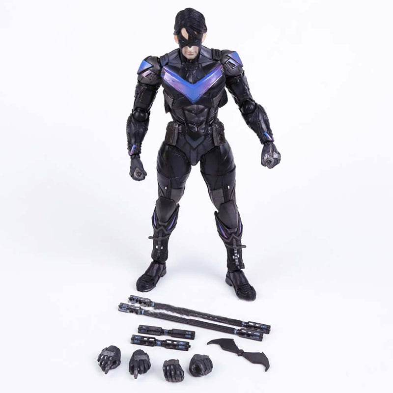 Superhero Arkham Knight Nightwing Batman Action Figure Collectible Model Toy