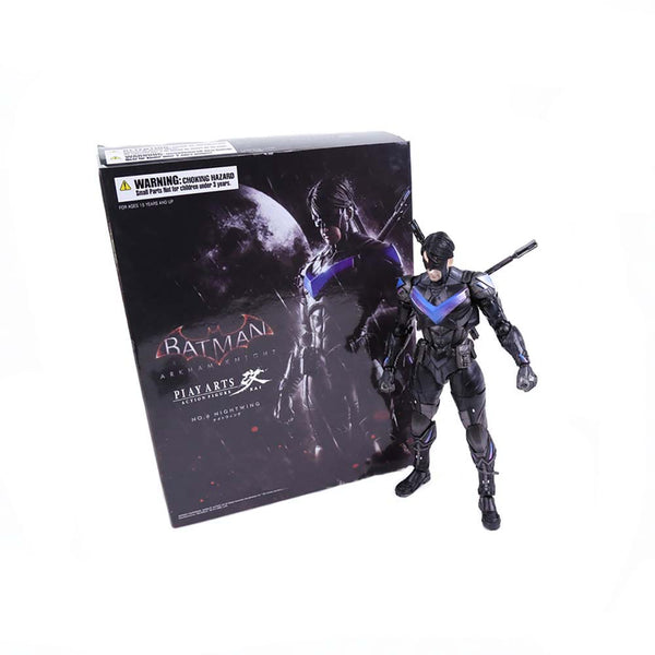 Superhero Arkham Knight Nightwing Batman Action Figure Collectible Model Toy