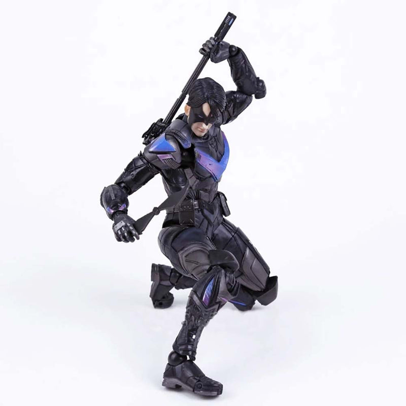 Superhero Arkham Knight Nightwing Batman Action Figure Collectible Model Toy