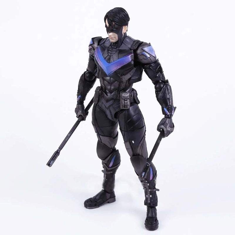 Superhero Arkham Knight Nightwing Batman Action Figure Collectible Model Toy