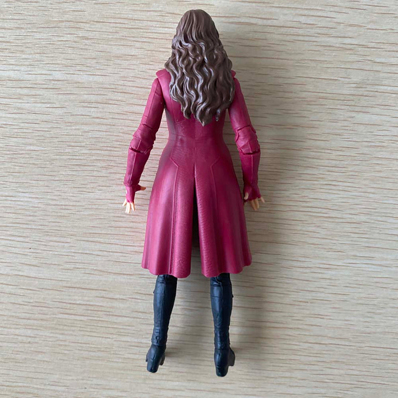 Superhero Scarlet Witch Wanda Django Maximoff Action Figure Model Toy 17cm