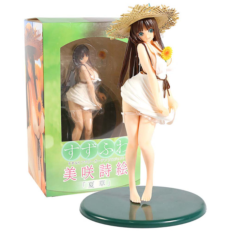 Suzufuwa Suzunari Flower Garden Project Over Misaki Shie Action Figure 28cm