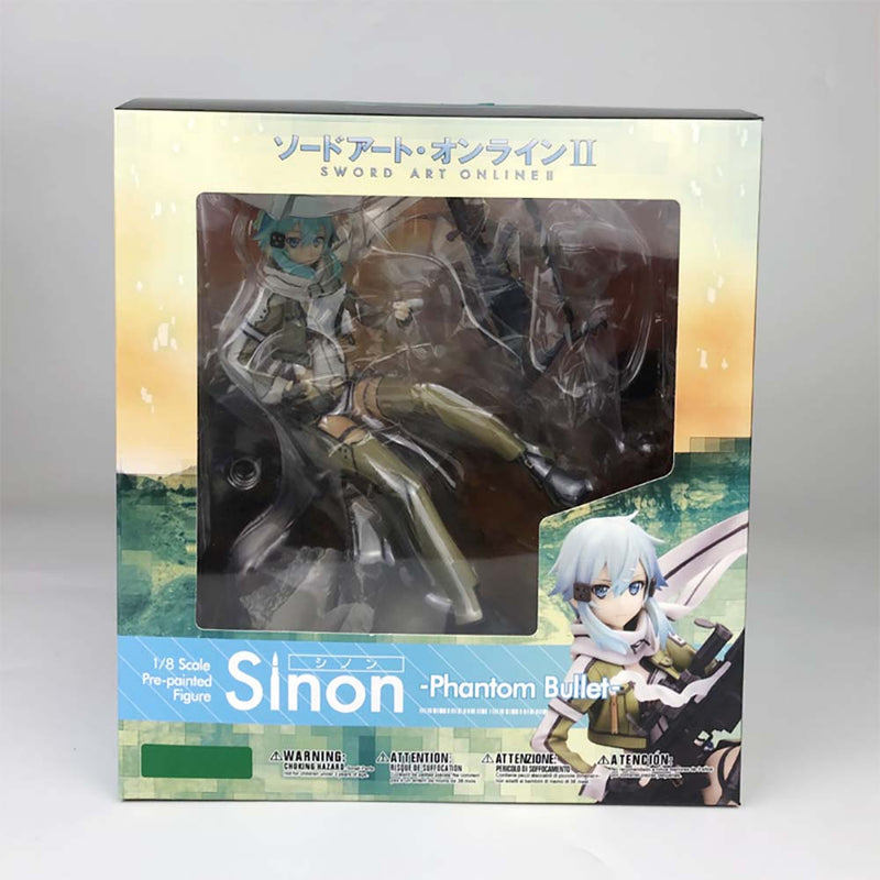 Sword Art Online Asada Shino Action Figure Collectible Model Toy 23cm