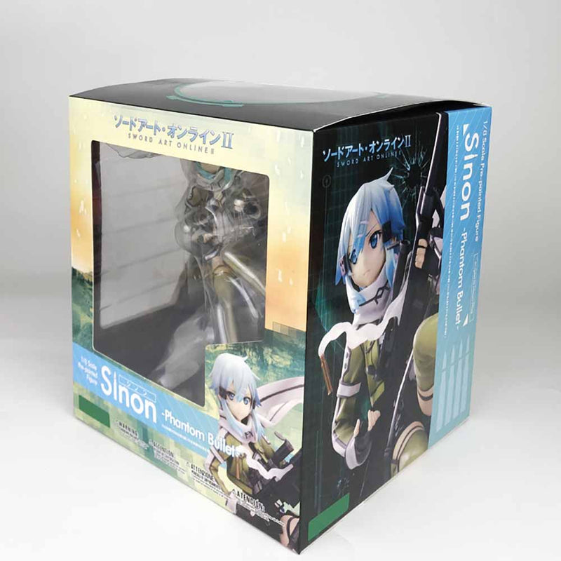 Sword Art Online Asada Shino Action Figure Collectible Model Toy 23cm