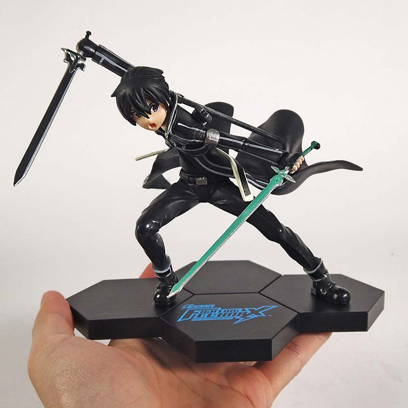 Sword Art Online Kazuto Kirito Action Figure Model Toy 10cm