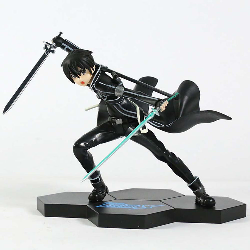 Sword Art Online Kazuto Kirito Action Figure Model Toy 10cm