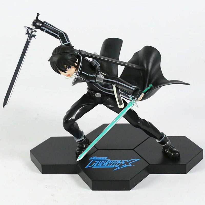 Sword Art Online Kazuto Kirito Action Figure Model Toy 10cm