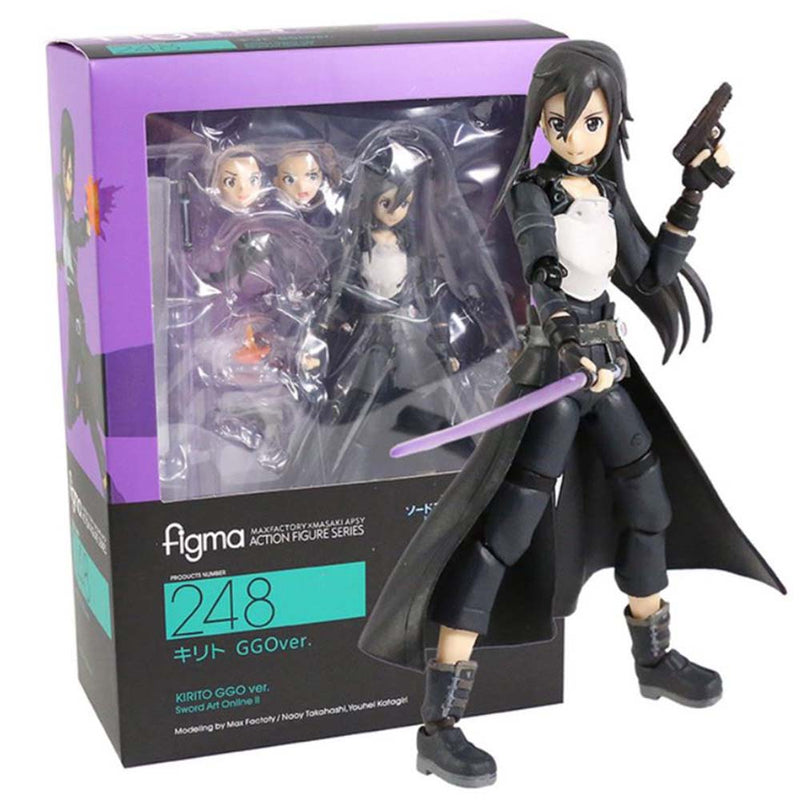 Sword Art Online Kirigaya Kazuto Action Figure Toy 13cm