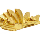 Sydney Opera House 3D Architectural Model Metal Puzzle DIY Assembled Toy - Toysoff.com