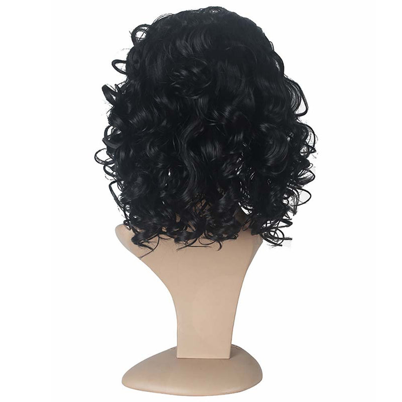 TV Game of Thrones Jon Snow Cosplay Wig Black Hair