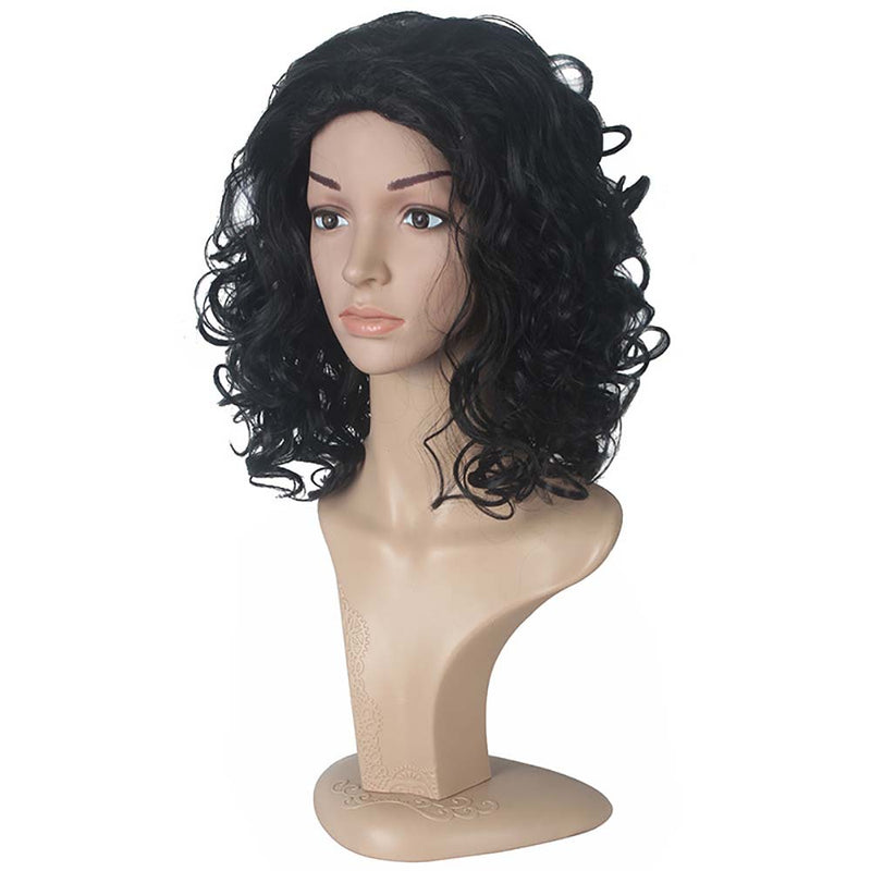 TV Game of Thrones Jon Snow Cosplay Wig Black Hair