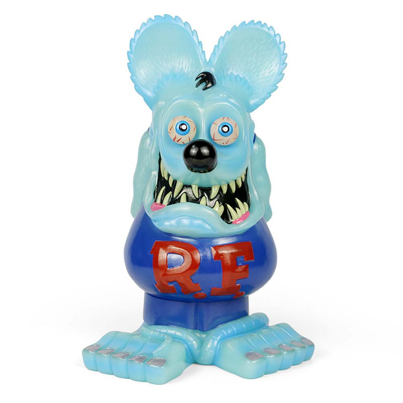 Tales of the Rat Fink Action Figure Big Size Fluorescent Blue 33cm