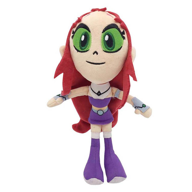 Teen Titans Go Robin Beast Boy Starfire Raven Cyborg Plush Toy 25cm
