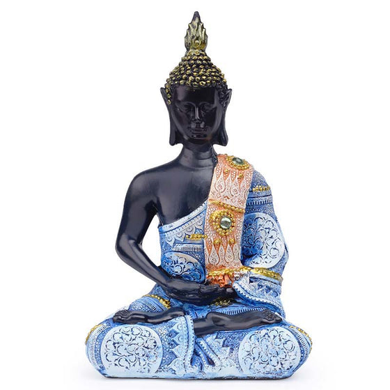 Thai Buddha Statue Shakyamuni Buddha in Resin