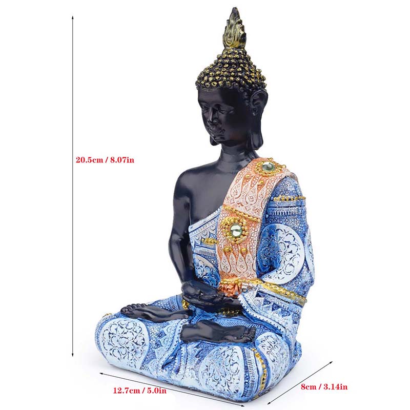 Thai Buddha Statue Shakyamuni Buddha in Resin