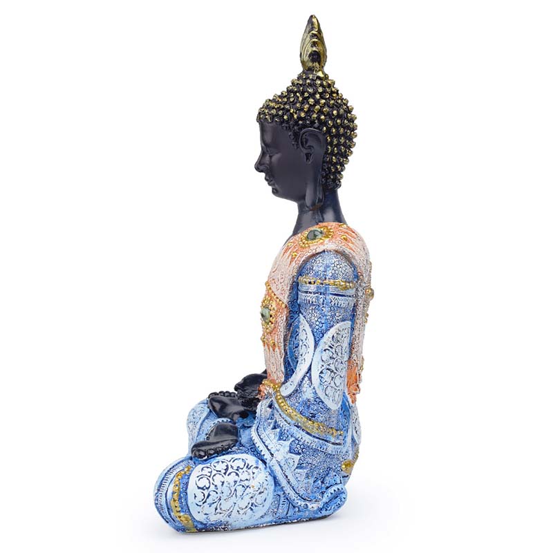 Thai Buddha Statue Shakyamuni Buddha in Resin