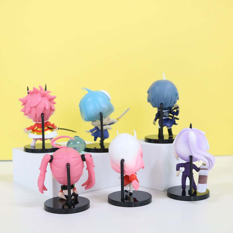 That Time I Got Reincarnated As A Slime Action Figure Toy 6pcs