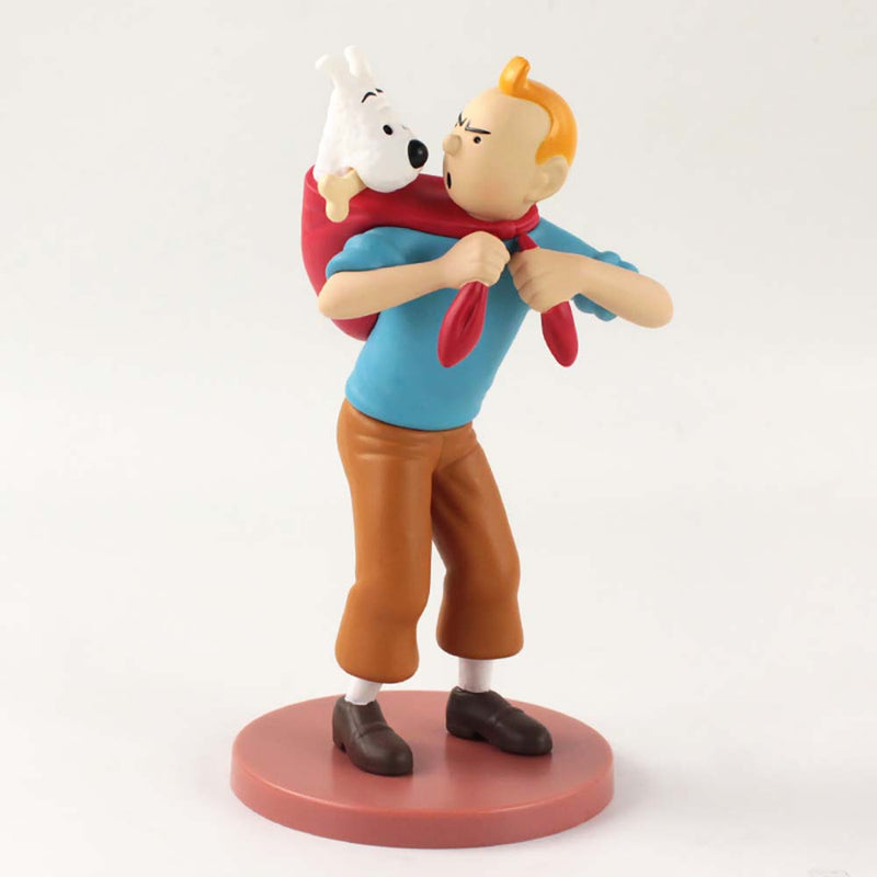 The Adventures of Tintin Lead to Milu Action Figure Toy 18cm