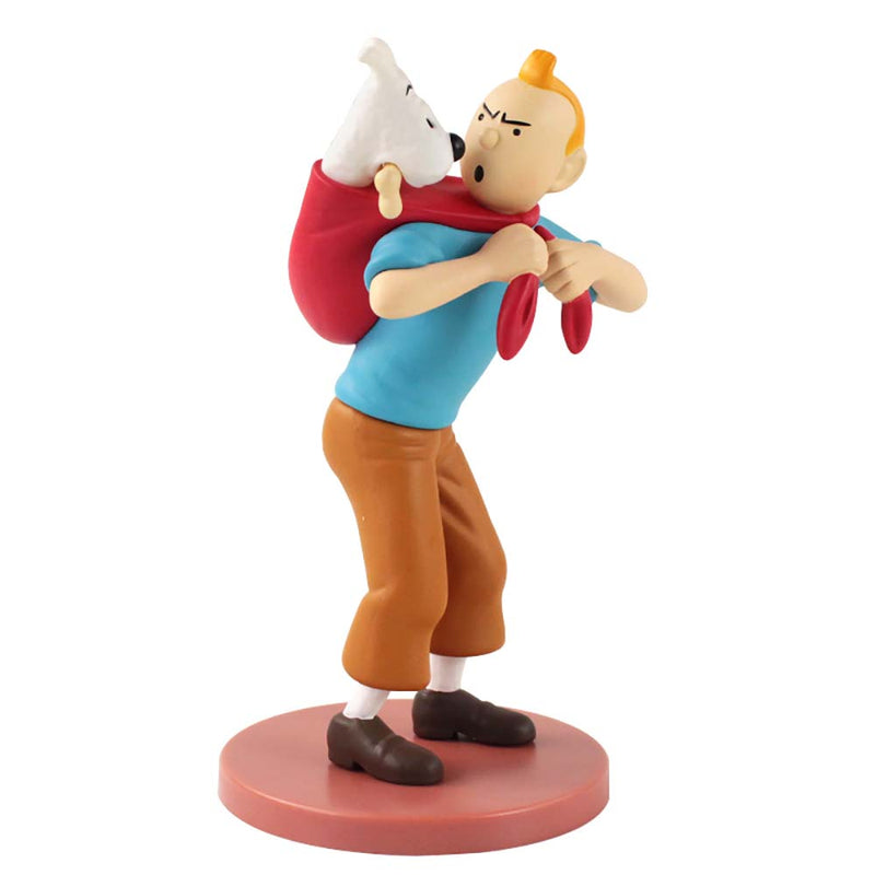 The Adventures of Tintin Lead to Milu Action Figure Toy 18cm