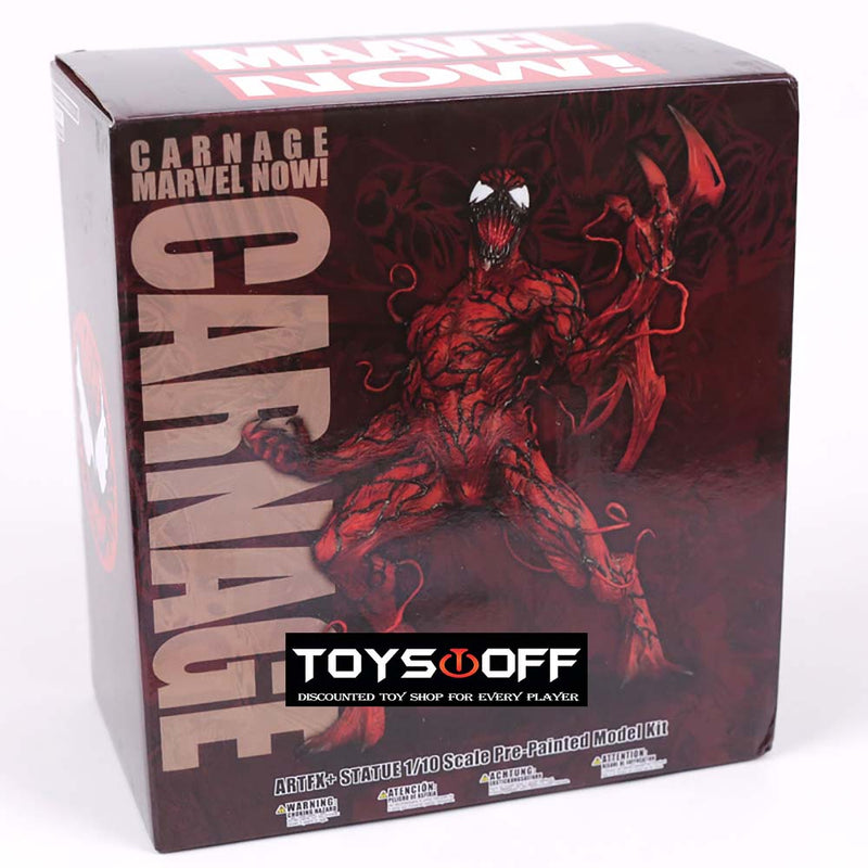 The Amazing Spider Man Carnage ARTFX STATUE Action Figure Kit Toy 18cm