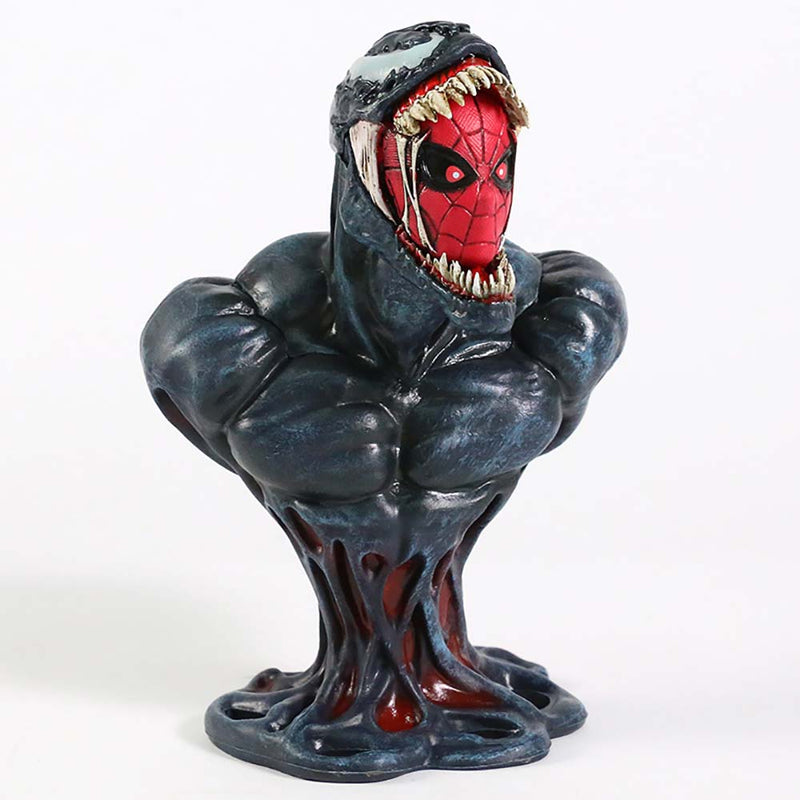 The Amazing Spiderman Venom Bust Action Figure Model Toy 16cm