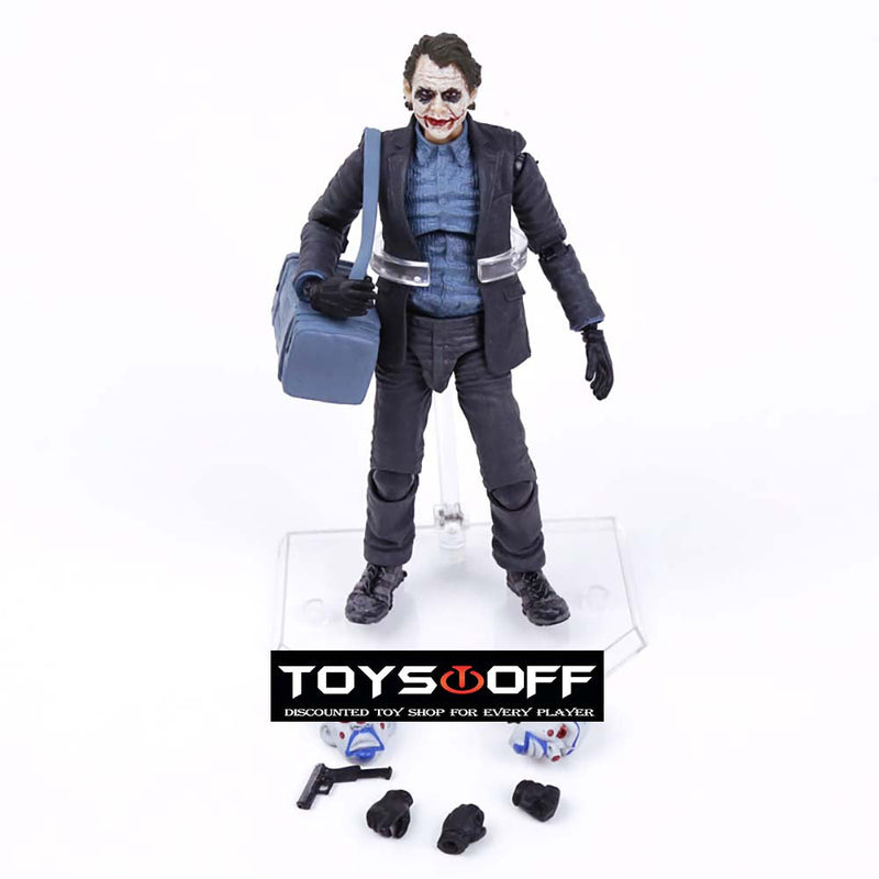 The Dark Knight Bank Robber Ver Joker Action Figure Toy 13cm