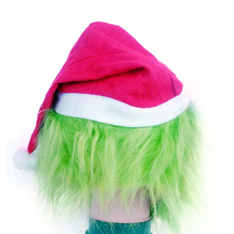 The Grinch Face Mask Halloween Christmas Full Head Cosplay Prop