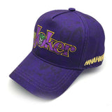 The Joker Purple Fashion Baseball Cap Cartoon Street Travel Outdoor Hat - Toysoff.com