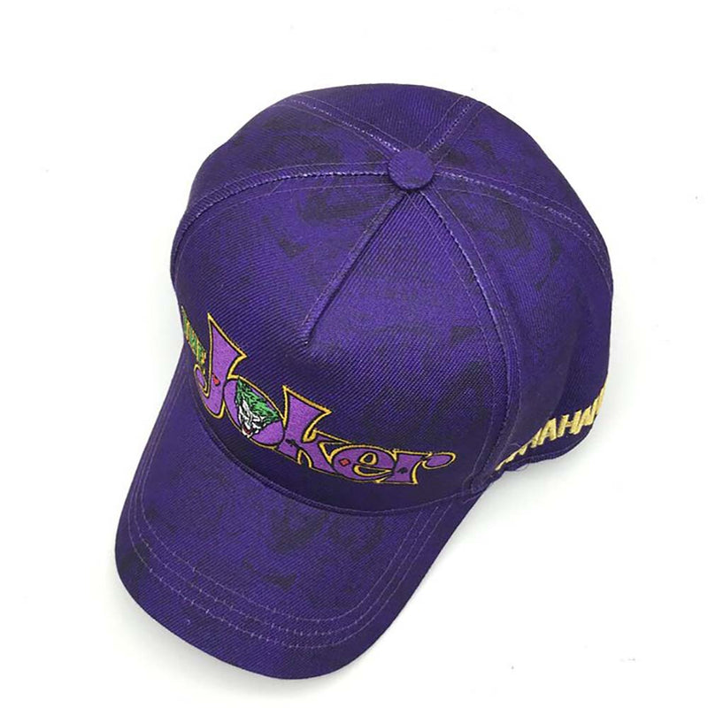 The Joker Purple Fashion Baseball Cap Cartoon Street Travel Outdoor Hat - Toysoff.com