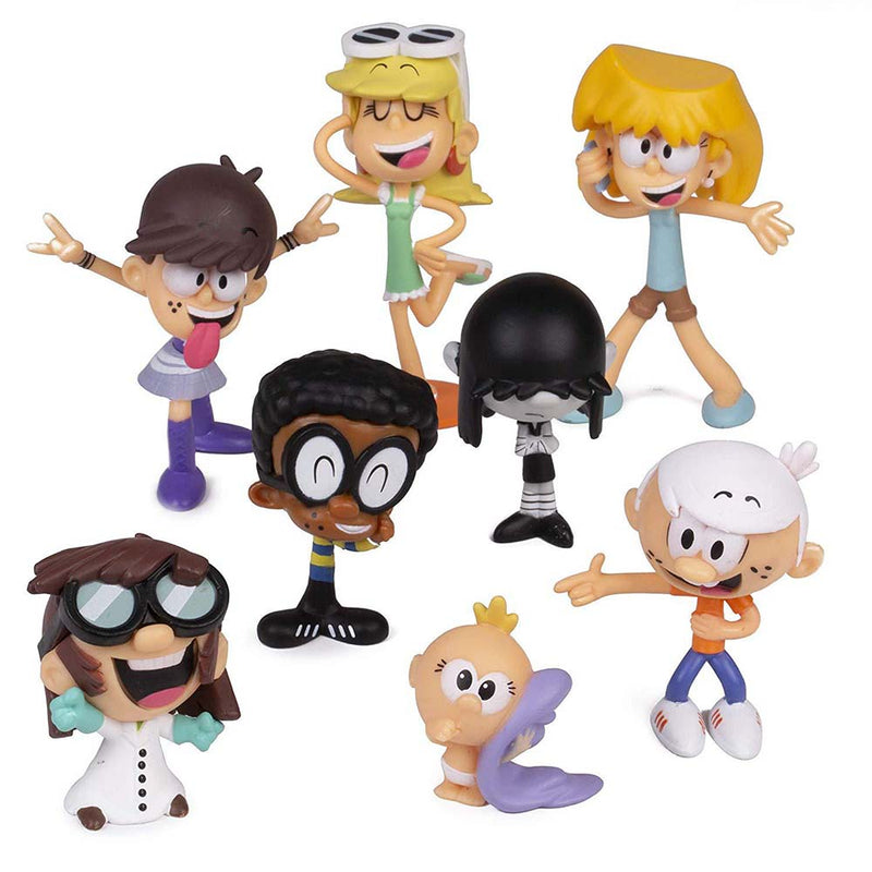 The Loud House Action Figure Collectible Model Suit Toys