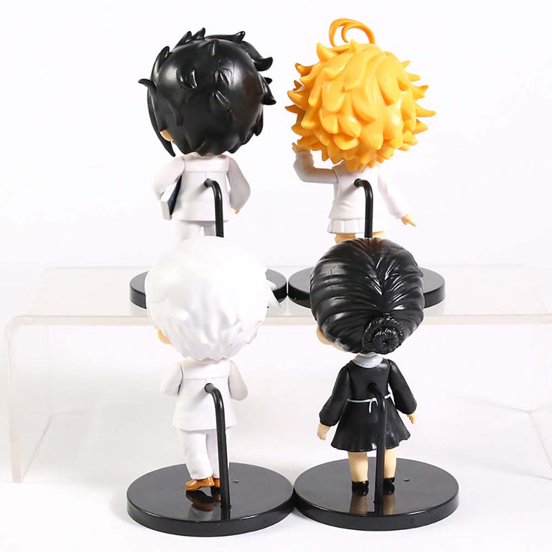 The Promised Neverland Action Figure Collectible Model Toy 4pcs 10cm