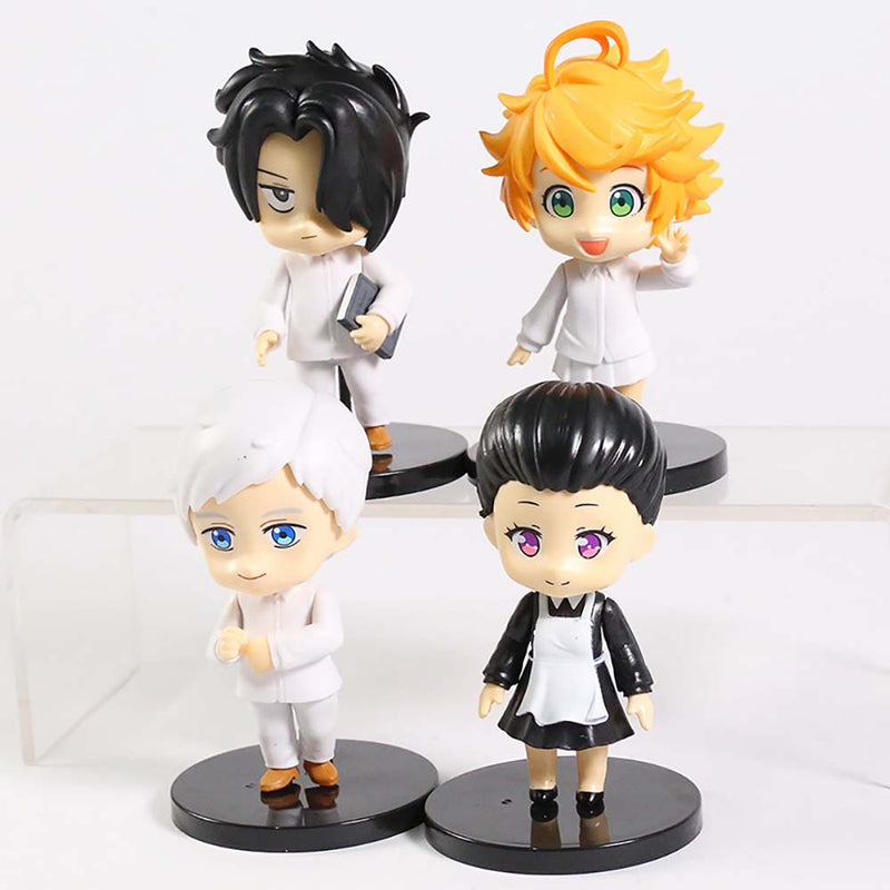 The Promised Neverland Action Figure Collectible Model Toy 4pcs 10cm