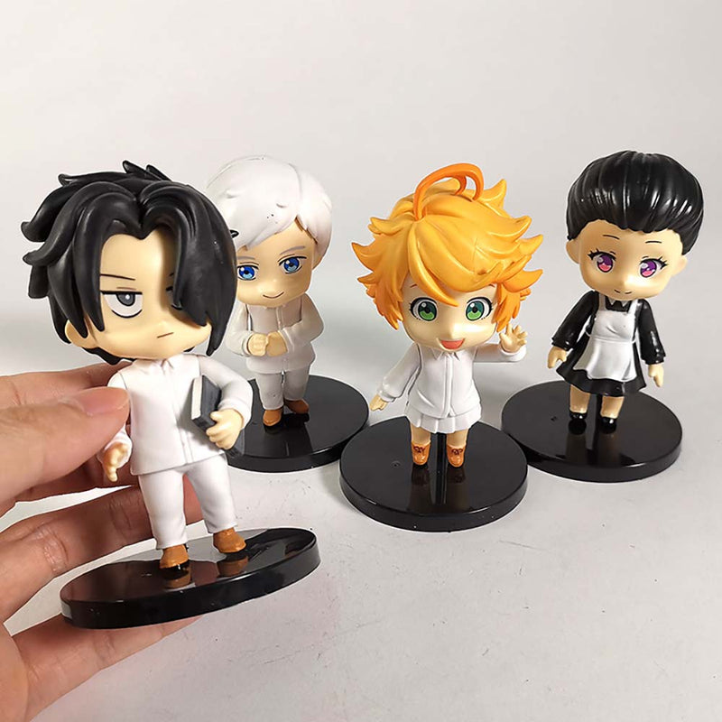 The Promised Neverland Action Figure Collectible Model Toy 4pcs 10cm