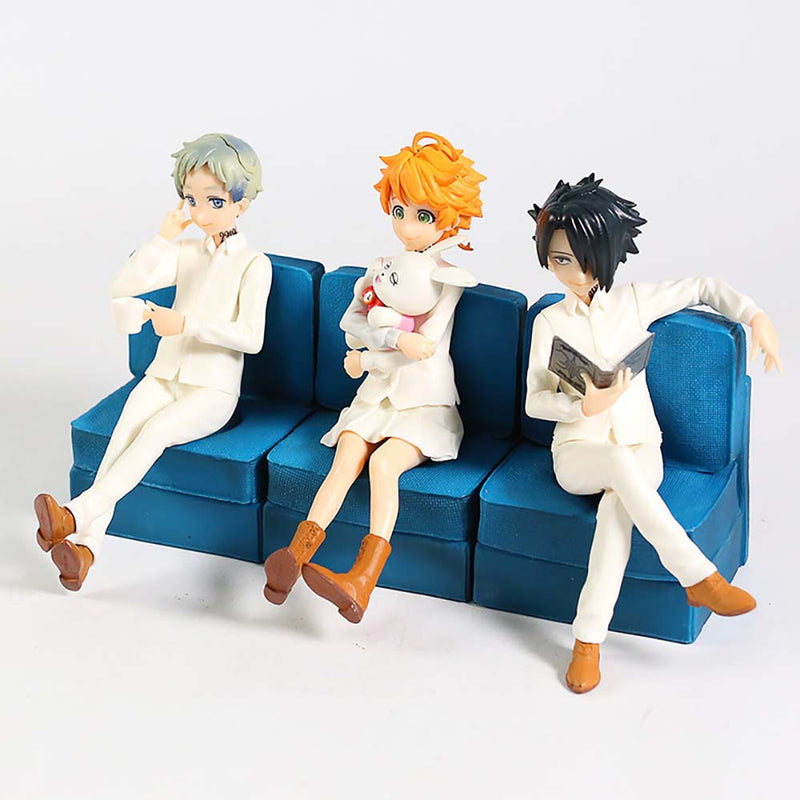 The Promised Neverland Emma Norman Ray Sofa Ver Action Figure 16cm