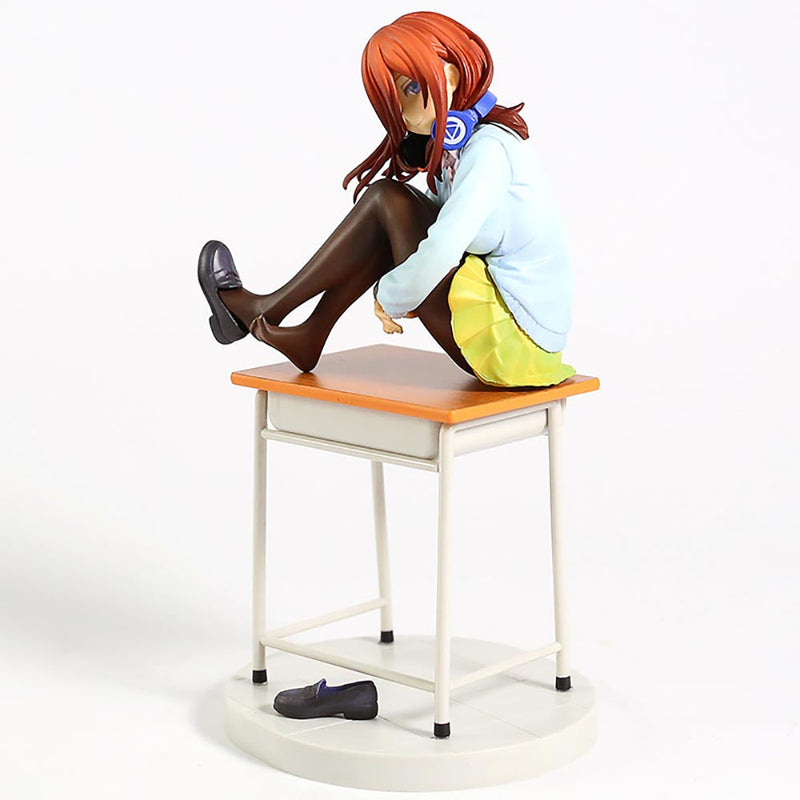 The Quintessential Quintuplets Nakano Miku Action Figure Model Toy 19cm